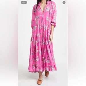 Free People Feeling Groovy Maxi Foil Size Medium